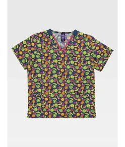 Casacca unisex tessuto elasticizzato stampato Workteam