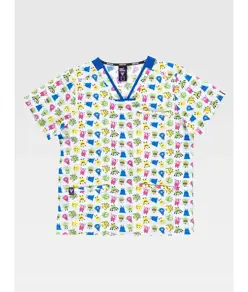 Casacca unisex tessuto elasticizzato stampato Workteam