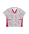 Casacca unisex tessuto elasticizzato stampato Workteam