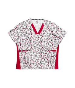 Casacca unisex tessuto elasticizzato stampato Workteam