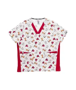 Casacca unisex tessuto elasticizzato stampato Workteam