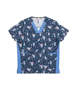 Casacca unisex tessuto elasticizzato stampato Workteam