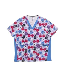 Casacca unisex tessuto elasticizzato stampato Workteam