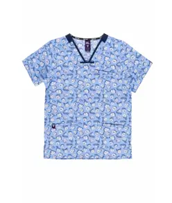 Casacca unisex tessuto elasticizzato stampato Workteam