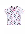 Casacca unisex tessuto elasticizzato stampato Workteam