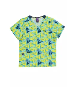 Casacca unisex tessuto elasticizzato stampato Workteam