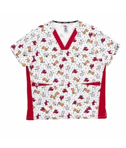 Casacca unisex tessuto elasticizzato stampato Workteam