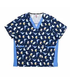Casacca unisex tessuto elasticizzato stampato Workteam