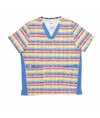 Casacca unisex tessuto elasticizzato stampato Workteam