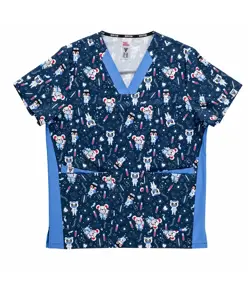Casacca unisex tessuto elasticizzato stampato Workteam