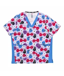 Casacca unisex tessuto elasticizzato stampato Workteam