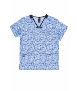 Casacca unisex tessuto elasticizzato stampato Workteam