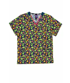 Casacca unisex tessuto elasticizzato stampato Workteam