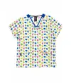 Casacca unisex tessuto elasticizzato stampato Workteam