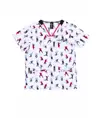 Casacca unisex tessuto elasticizzato stampato Workteam