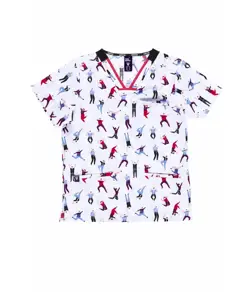 Casacca unisex tessuto elasticizzato stampato Workteam