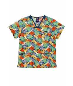 Casacca unisex tessuto elasticizzato stampato Workteam