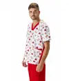 Casacca unisex tessuto elasticizzato stampato Workteam