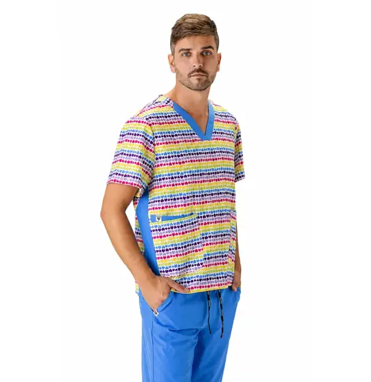 Casacca unisex tessuto elasticizzato stampato Workteam