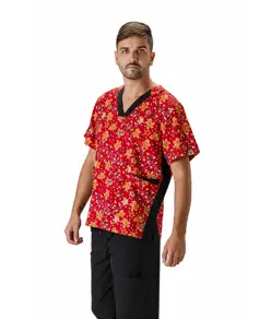 Casacca unisex tessuto elasticizzato stampato Workteam