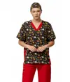 Casacca unisex tessuto elasticizzato stampato Workteam