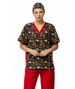 Casacca unisex tessuto elasticizzato stampato Workteam