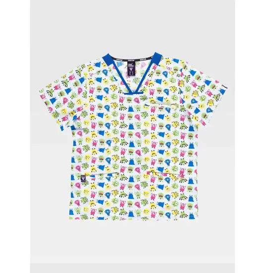 Casacca unisex tessuto elasticizzato stampato Workteam
