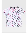 Casacca unisex tessuto elasticizzato stampato Workteam