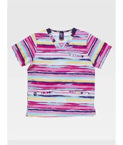 Casacca unisex tessuto elasticizzato stampato Workteam