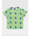 Casacca unisex tessuto elasticizzato stampato Workteam