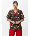 Casacca unisex tessuto elasticizzato stampato Workteam