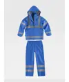 Completo impermeabile giacca + pantalone alta visibilita Workteam