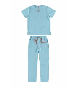 Completo unisex casacca + pantalone tessuto elasticizzato Workteam