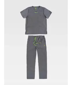 COMPLETO UNISEX CASACCA + PANTALONE TESSUTO ELASTICIZZATO Workteam