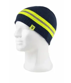 Cuffia in maglia alta visibilita Workteam
