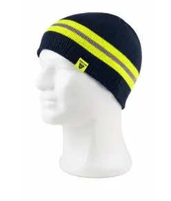 Cuffia in maglia alta visibilita Workteam