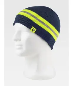 Cuffia in maglia alta visibilita Workteam