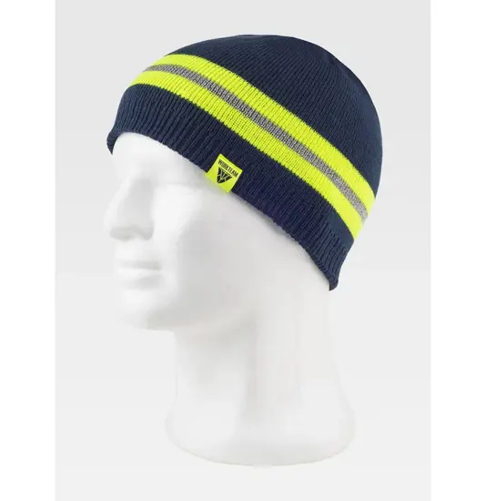 Cuffia in maglia alta visibilita Workteam