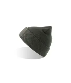CUFFIA IN MAGLIA CON PATCH SOSTENIBILE Atlantis