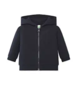 FELPA BABY CAPPUCCIO E ZIP LEGGERA FRENCH TERRY JHK