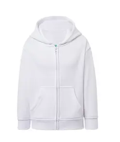 Felpa bambini con zip e cappuccio JHK