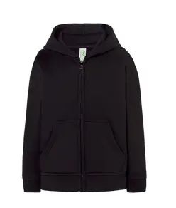 Felpa bambini con zip e cappuccio JHK