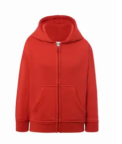 Felpa bambini con zip e cappuccio JHK