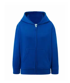FELPA BAMBINO CAPPUCCIO E ZIP LEGGERA FRENCH TERRY JHK