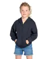 FELPA BAMBINO CAPPUCCIO E ZIP LEGGERA FRENCH TERRY JHK
