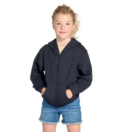 FELPA BAMBINO CAPPUCCIO E ZIP LEGGERA FRENCH TERRY JHK