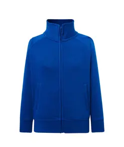 FELPA BAMBINO ZIP INTERA LEGGERA FRENCH TERRY JHK