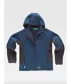 Felpa cappuccio e zip Workteam