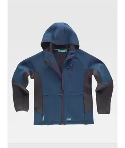 FELPA CAPPUCCIO E ZIP Workteam