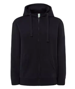 Felpa con cappuccio ZIP da donna JHK French Terry